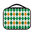 St Patrick's Day Argyle Pattern Print Classic Bible Case