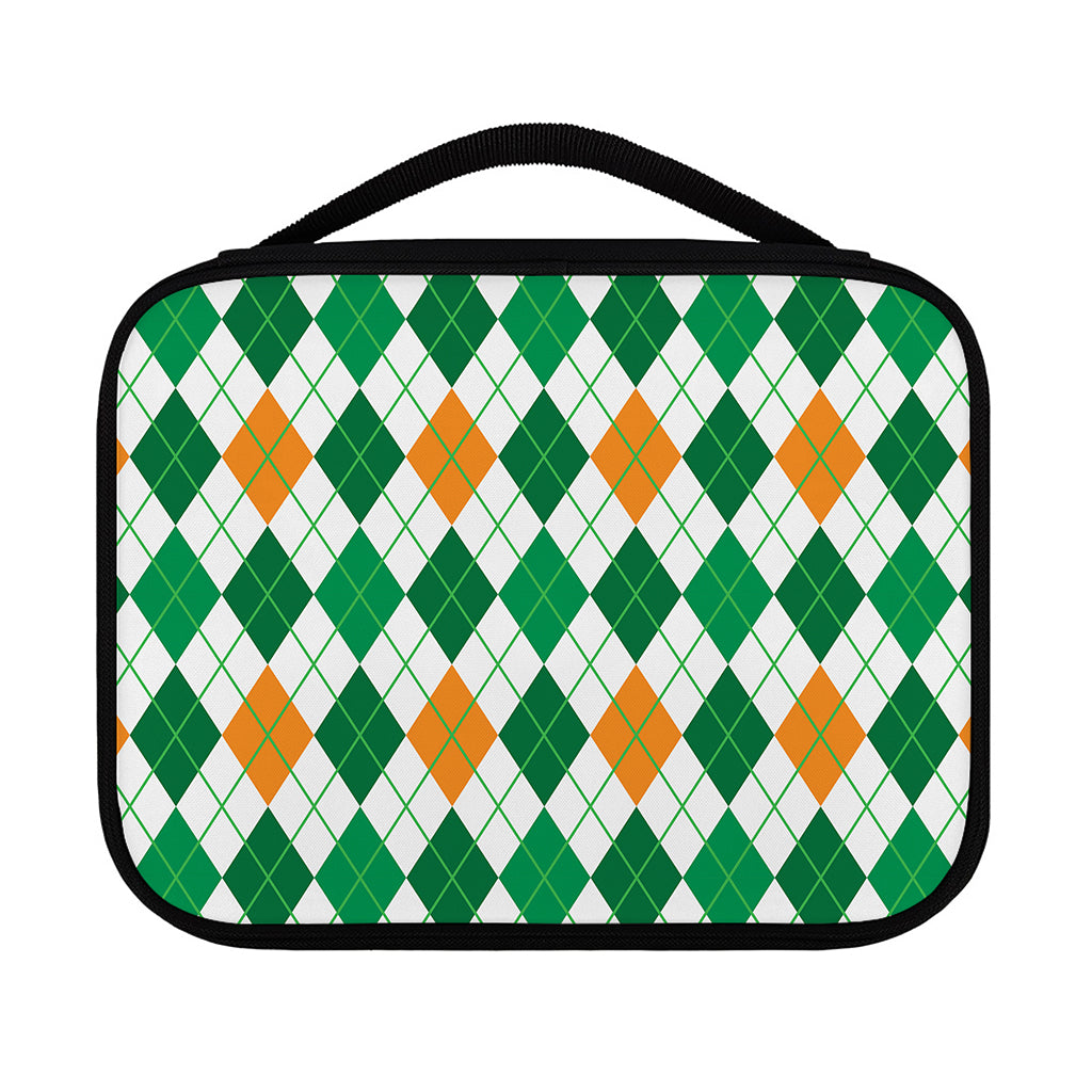 St Patrick's Day Argyle Pattern Print Classic Bible Case