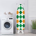 St Patrick's Day Argyle Pattern Print Ironing Board Cover