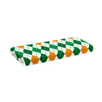 St Patrick's Day Argyle Pattern Print Piano Keyboard Cover