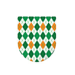 St Patrick's Day Argyle Pattern Print Toilet Lid Cover