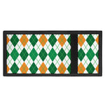 St Patrick's Day Argyle Pattern Print Trifold Wallet