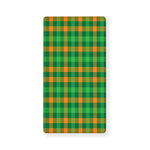 St. Patrick's Day Buffalo Check Print Baby Crib Sheet