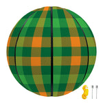St. Patrick's Day Buffalo Check Print Basketball