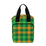 St. Patrick's Day Buffalo Check Print Bible Tote Bag