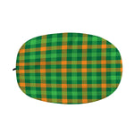 St. Patrick's Day Buffalo Check Print Car Side Mirror Covers