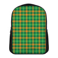 St. Patrick's Day Buffalo Check Print Casual Backpack