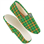 St. Patrick's Day Buffalo Check Print Casual Shoes