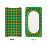 St. Patrick's Day Buffalo Check Print Changing Pad Cover