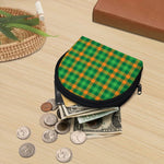 St. Patrick's Day Buffalo Check Print Coin Purse