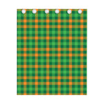 St. Patrick's Day Buffalo Check Print Curtain