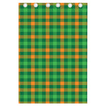 St. Patrick's Day Buffalo Check Print Curtain