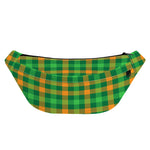 St. Patrick's Day Buffalo Check Print Fanny Pack