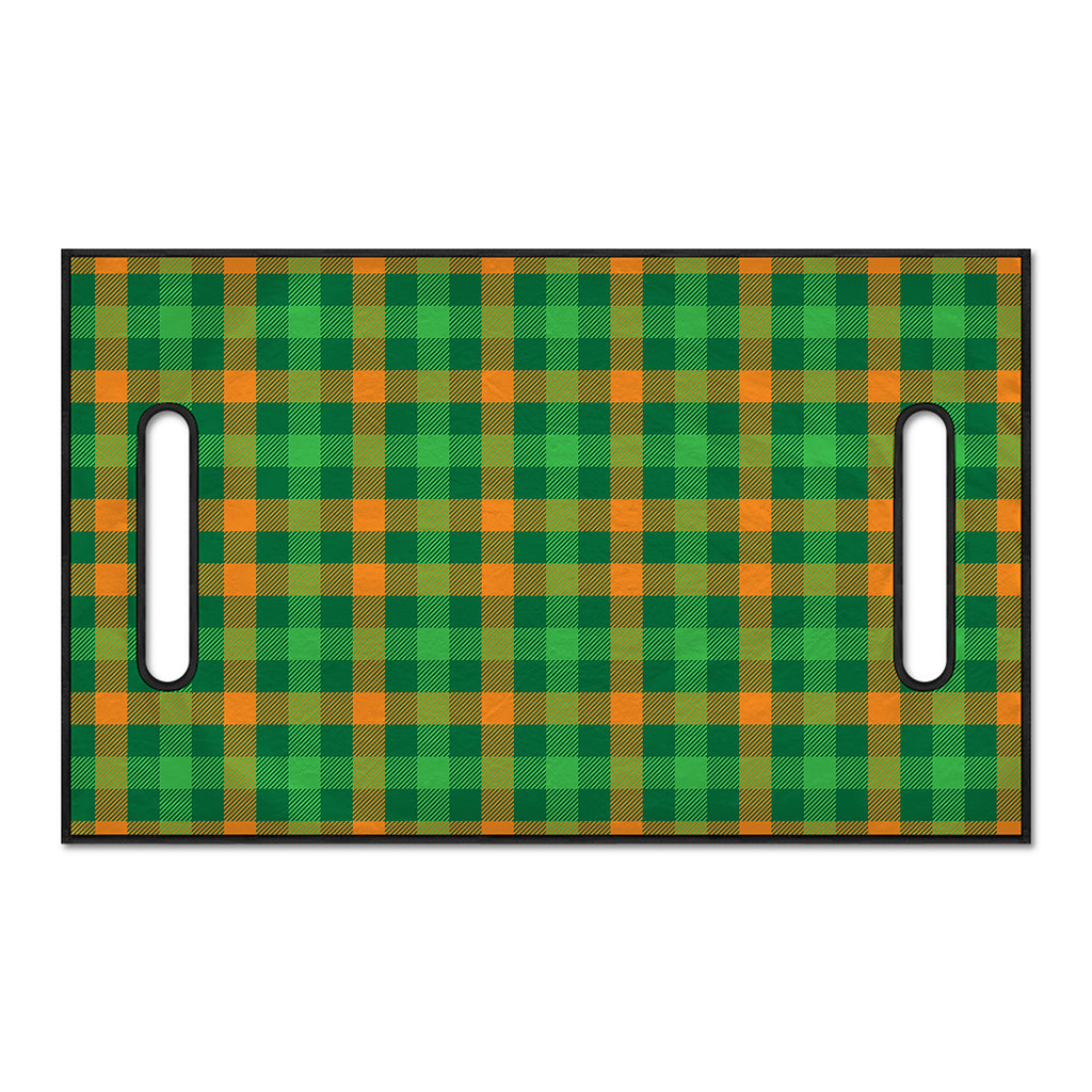 St. Patrick's Day Buffalo Check Print Golf Cart Seat Cover