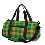 St. Patrick's Day Buffalo Check Print Gym Bag