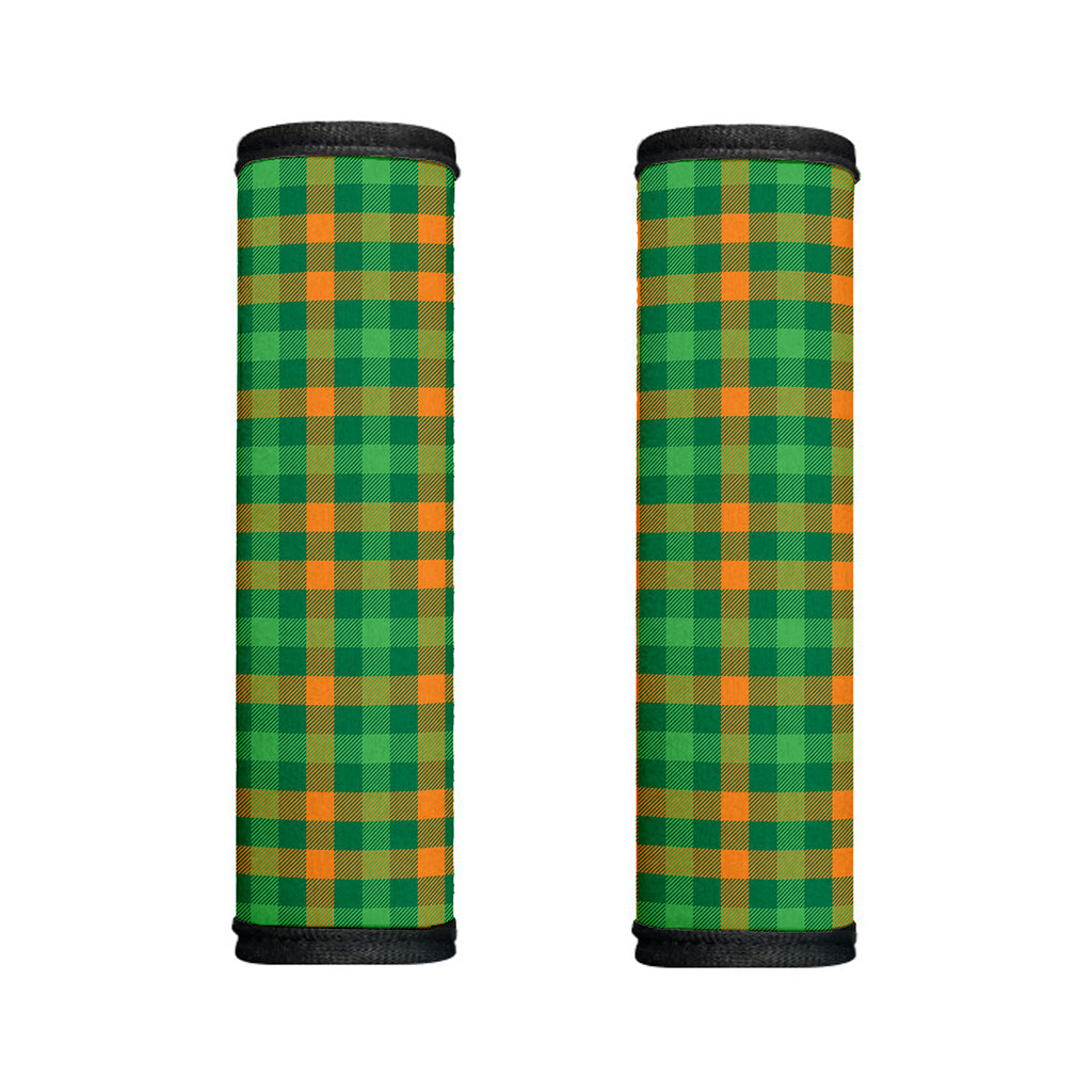 St. Patrick's Day Buffalo Check Print Handle Covers