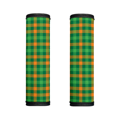 St. Patrick's Day Buffalo Check Print Handle Covers