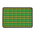 St. Patrick's Day Buffalo Check Print Kitchen Mat