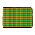 St. Patrick's Day Buffalo Check Print Kitchen Mat