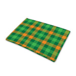 St. Patrick's Day Buffalo Check Print Pet Cooling Mat Cover