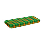 St. Patrick's Day Buffalo Check Print Piano Keyboard Cover