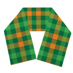 St. Patrick's Day Buffalo Check Print Scarf
