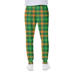 St. Patrick's Day Buffalo Check Print Scuba Joggers