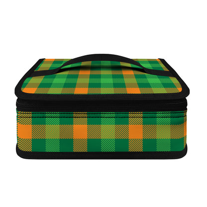 St. Patrick's Day Buffalo Check Print Small Lunch Bag