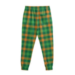 St. Patrick's Day Buffalo Check Print Sweatpants