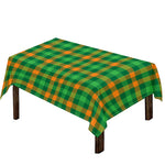 St. Patrick's Day Buffalo Check Print Tablecloth