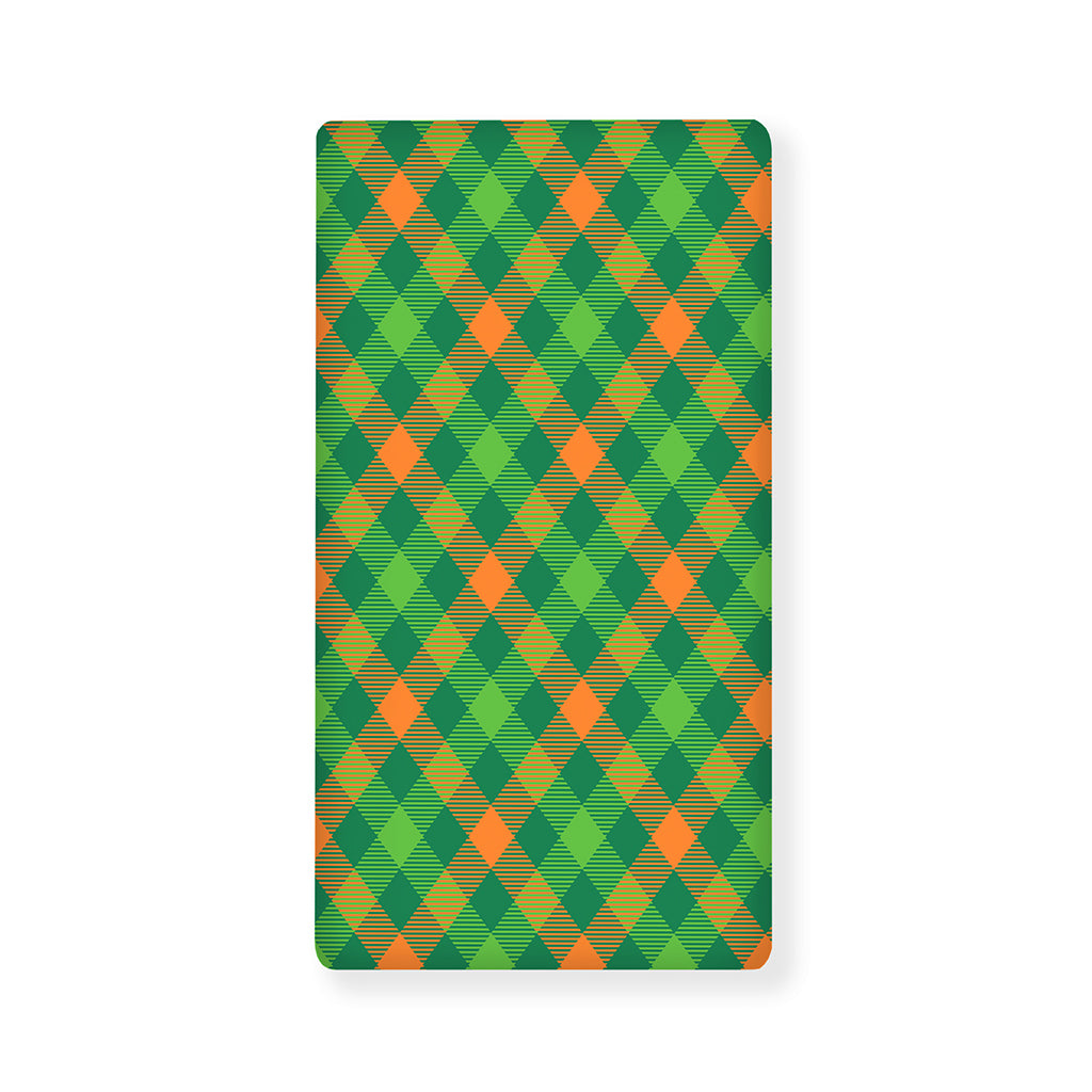 St. Patrick's Day Buffalo Pattern Print Baby Crib Sheet