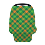 St. Patrick's Day Buffalo Pattern Print Baby Seat Cover