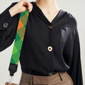 St. Patrick's Day Buffalo Pattern Print Bag Strap