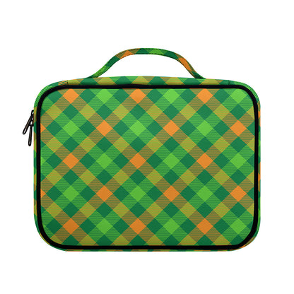 St. Patrick's Day Buffalo Pattern Print Briefcase Bible Bag