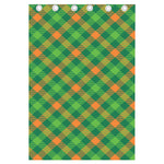 St. Patrick's Day Buffalo Pattern Print Curtain