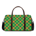 St. Patrick's Day Buffalo Pattern Print Duffel Bag