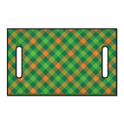 St. Patrick's Day Buffalo Pattern Print Golf Cart Seat Cover