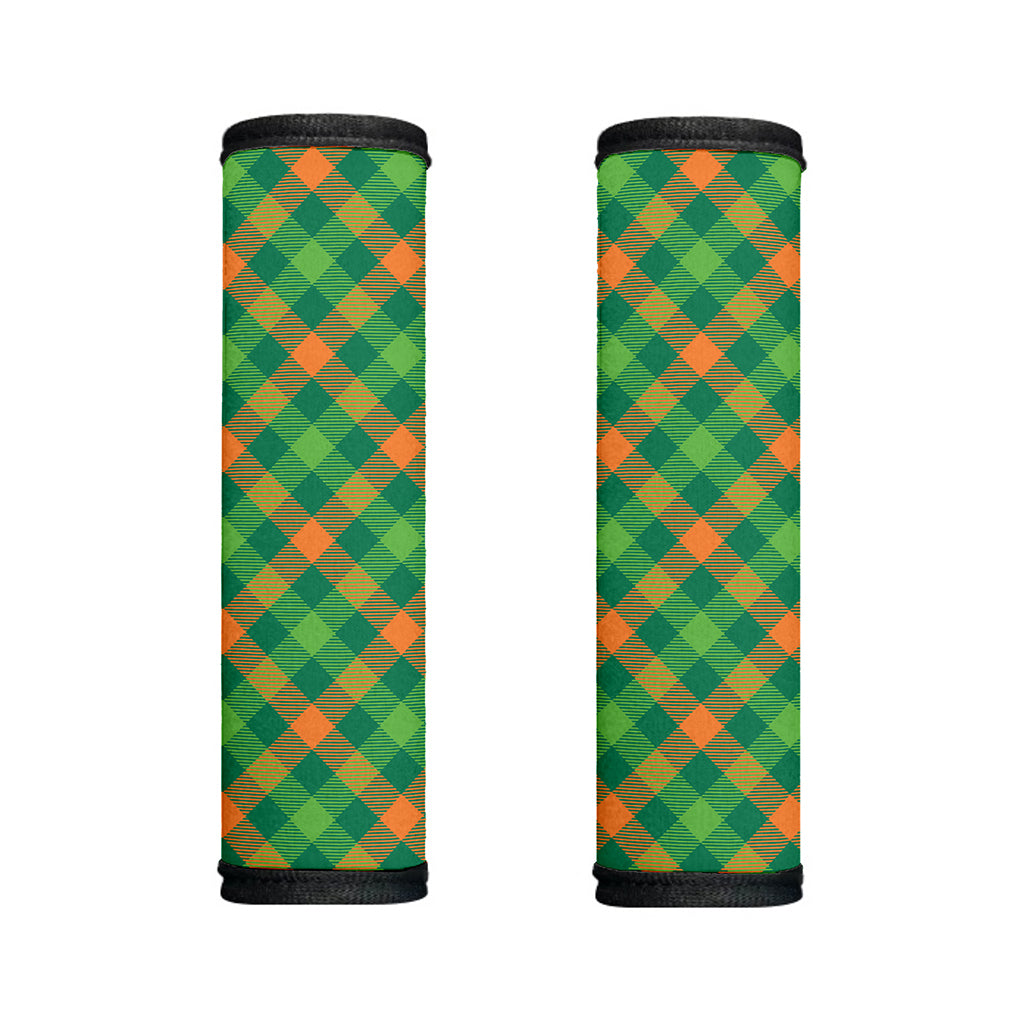 St. Patrick's Day Buffalo Pattern Print Handle Covers