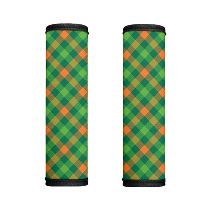 St. Patrick's Day Buffalo Pattern Print Handle Covers