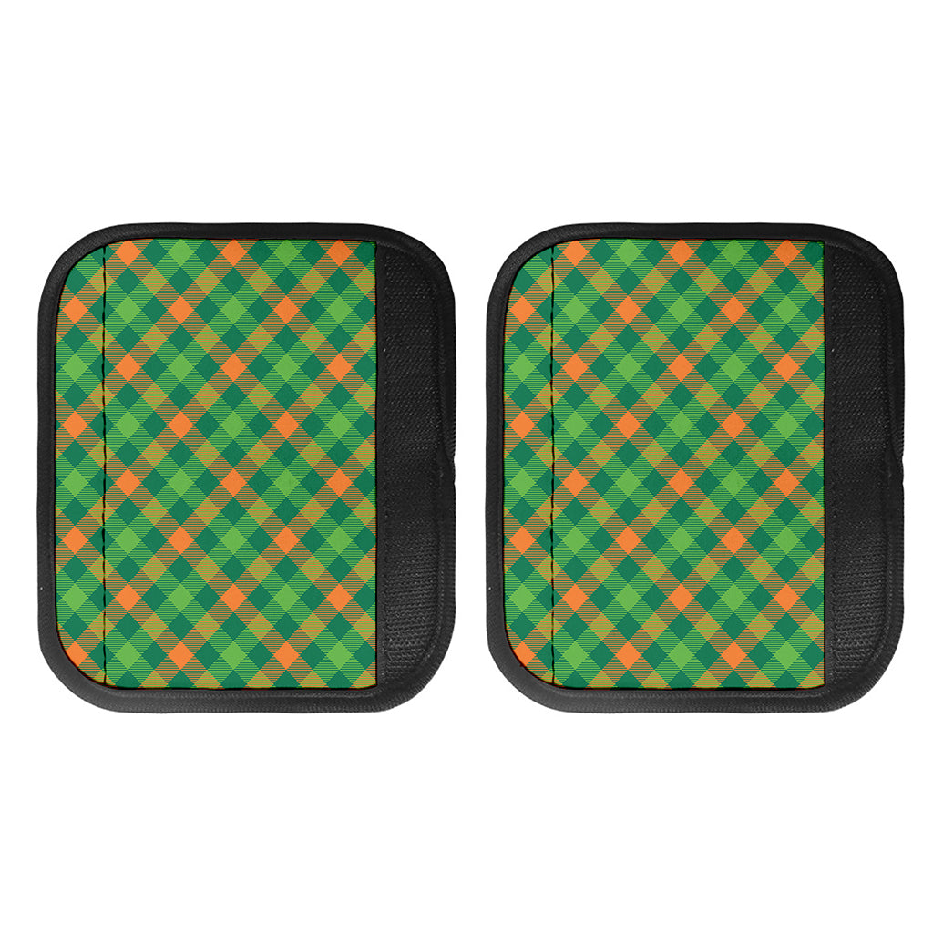 St. Patrick's Day Buffalo Pattern Print Handle Covers