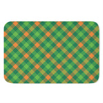 St. Patrick's Day Buffalo Pattern Print Indoor Door Mat