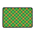 St. Patrick's Day Buffalo Pattern Print Kitchen Mat