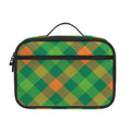 St. Patrick's Day Buffalo Pattern Print Portable Lunch Bag