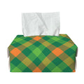St. Patrick's Day Buffalo Pattern Print Rectangle Tissue Box Cover