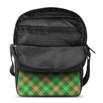 St. Patrick's Day Buffalo Pattern Print Rectangular Crossbody Bag