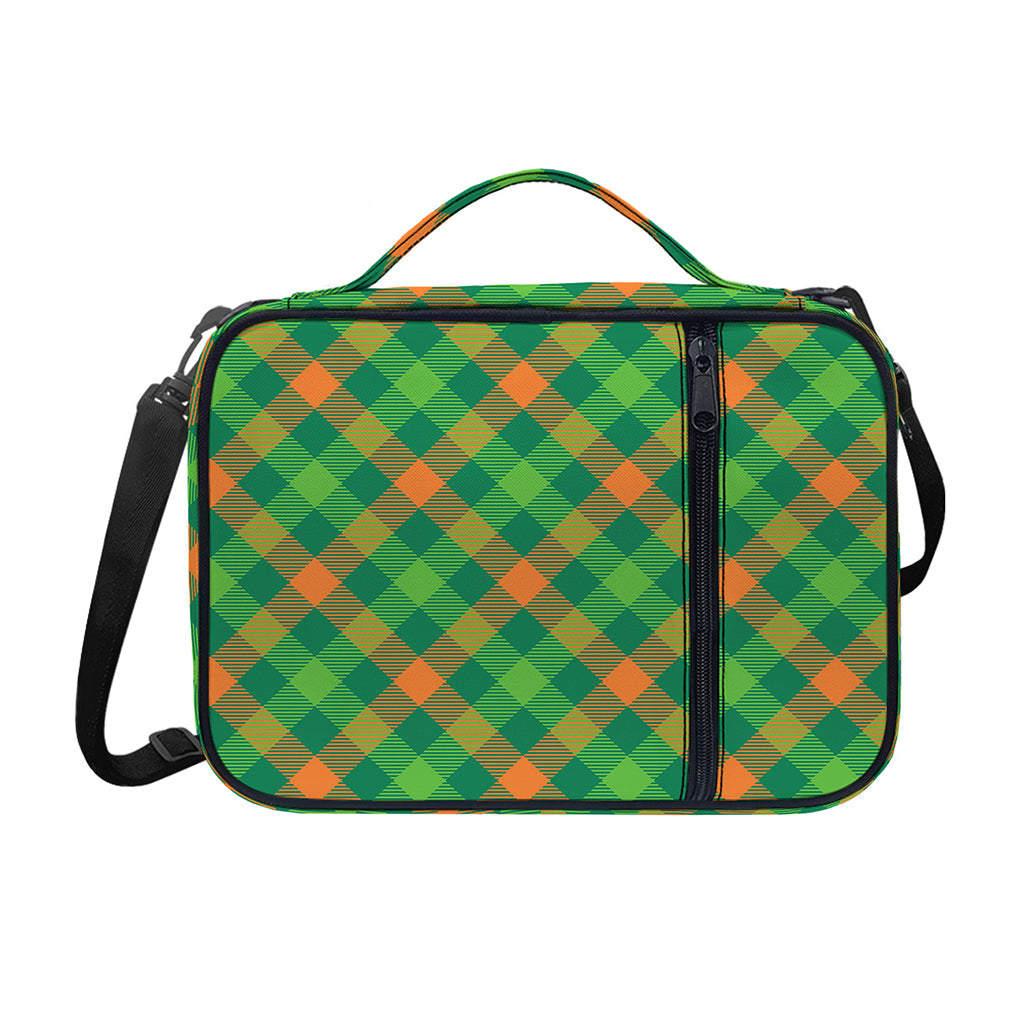 St. Patrick's Day Buffalo Pattern Print Shoulder Strap Bible Bag