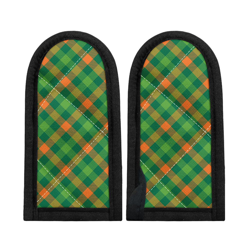 St. Patrick's Day Buffalo Pattern Print Skillet Handle Cover