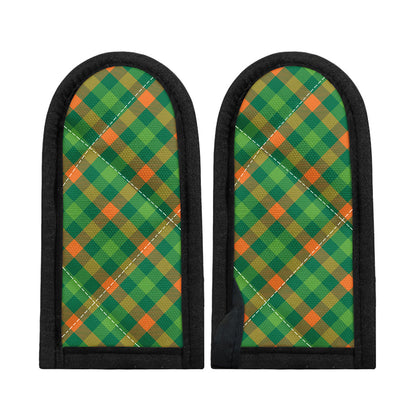 St. Patrick's Day Buffalo Pattern Print Skillet Handle Cover