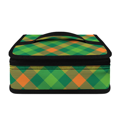 St. Patrick's Day Buffalo Pattern Print Small Lunch Bag