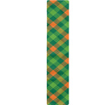 St. Patrick's Day Buffalo Pattern Print Table Runner